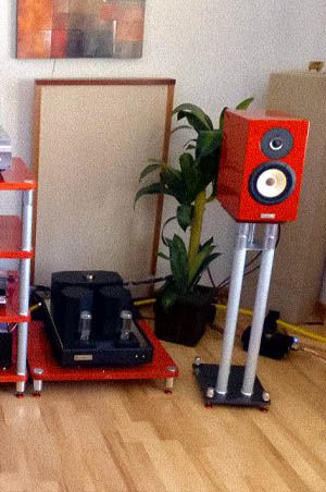 2-way highend audiophile crossover-less stereo system. 