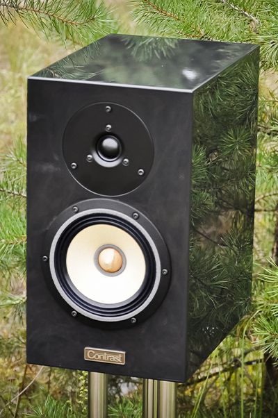 Contrast Model One As-3-reference Pro. Bookshelf home speaker system.