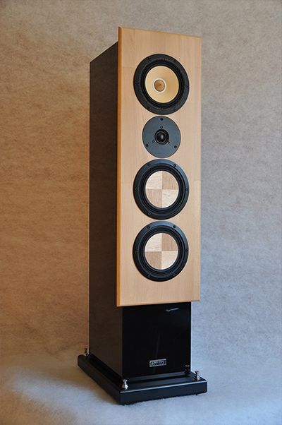 Contrast audio Soul. 3-way floorstanding audiophile speaker system.