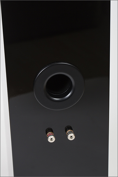 Contrast Black Moon. 3-way floorstanding audiophile speaker system.