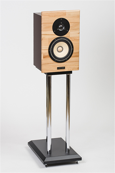 Contrast audio Lens. 2-way book-shelf home speaker system.