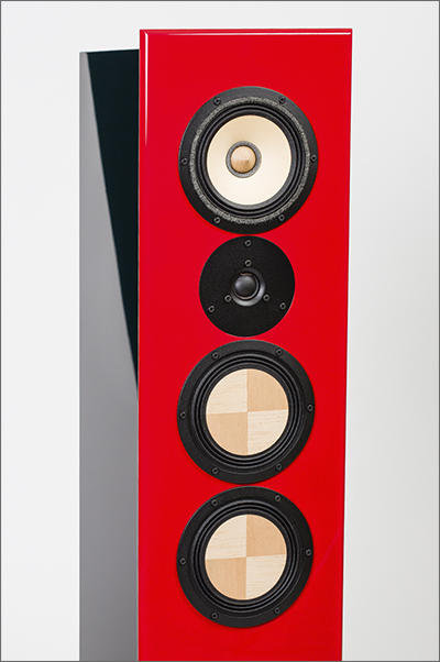 Contrast audio Soul. 3-way floorstanding audiophile speaker system.