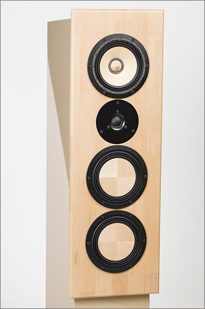 Contrast audio Soul. 3-way floorstanding audiophile speaker system.