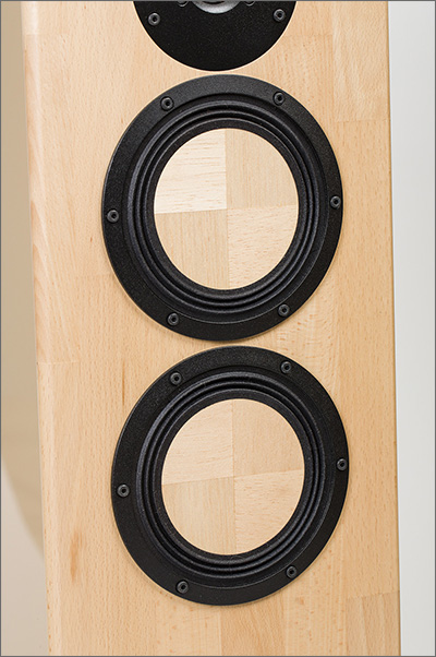 Contrast audio Soul. 3-way floorstanding audiophile speaker system.